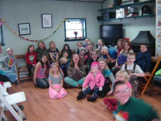 Children at Community Bible Church.