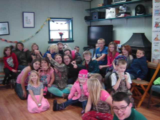 Children at Community Bible Church.