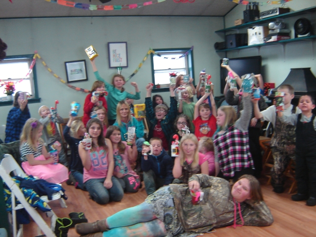 Children at Community Bible Church.